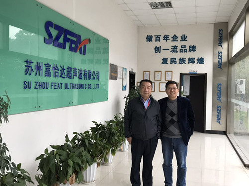 半导体科学家来公司考察精密清洗装备,酸洗设备